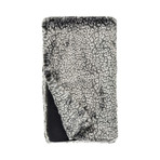 Couture Faux Fur Throw // Grey Cheetah