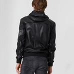 Duzici Leather Jacket // Black (XL)