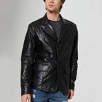 Didim Leather Jacket // Black (S)