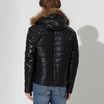Ceylanpinar Leather Jacket // Black (2XL)