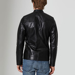 Silifke Leather Jacket // Black (XL)