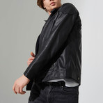 Tilley Leather Jacket // Black (S)