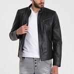 Karamursel Leather Jacket // Black (3XL)