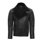Konrad Leather Jacket // Black (M)