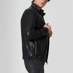 Denali Leather Jacket // Black (3XL)