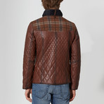 Bartin Leather Jacket // Chestnut (L)