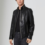 Denali Leather Jacket // Black (S)