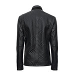 Aspen Leather Jacket // Black (XL)