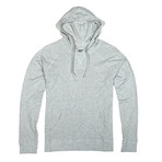 Soft Pullover Hoodie // Heather White (M)