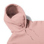 Face Mask Hoodie // Coral (M)