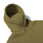 Face Mask Hoodie // Olive (L)