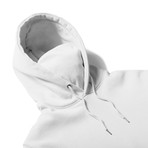 Face Mask Hoodie // White (XL)