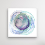Watercolor Swirl (12"W x 12"H x 1"D)