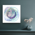 Watercolor Swirl (12"W x 12"H x 1"D)