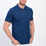 Theo Short Sleeve Polo // Navy Blue (3XL)