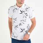 Tao Short Sleeve Polo Shirt // White (XL)