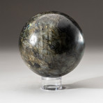 Genuine Polished Labradorite Sphere // V2