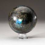 Genuine Polished Labradorite Sphere // V3