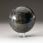 Genuine Polished Labradorite Sphere // V4