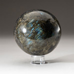 Genuine Polished Labradorite Sphere // V3