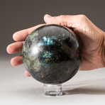 Genuine Polished Labradorite Sphere // V2