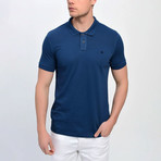 Bryce Short Sleeve Polo // Navy Blue (S)