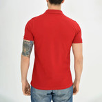 Ethan Short Sleeve Polo // Red (XL)