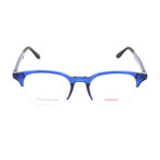 Unisex CA5543-OGD Optical Frames // Transparent Blue