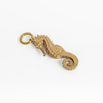 Seahorse // Pendant // Brass