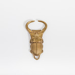 Beetle Bottle Opener // Keyring // Brass