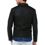 Tallinn Leather Jacket // Black (L)