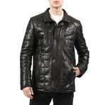 Krakow Leather Jacket // Black (XL)