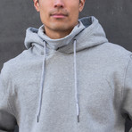Face Mask Hoodie // Heather Gray (M)