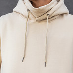 Face Mask Hoodie // Sand (M)