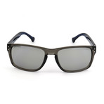 Men's SCO084Q Sunglasses // Smoke + Blue