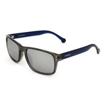 Men's SCO084Q Sunglasses // Smoke + Blue