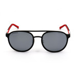 Men's Polarized SCO1985-6AAP Sunglasses // Rubberized Black