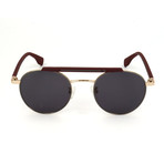 Men's SCO2255-0A93 Sunglasses // Rose Gold + Red