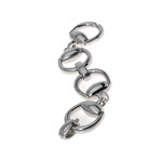 Gucci Sterling Silver Horsebit Bracelet // Store Display