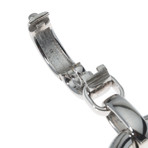 Gucci Sterling Silver Horsebit Bracelet // Store Display