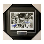 Chevy Chase and Kareem Abdul-Jabbar // "Fletch" // Autographed