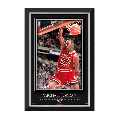 Michael Jordan Sports Illustrated Cover // Limited Edition Poster Display // #223 Of 223 // Facsimile Signature
