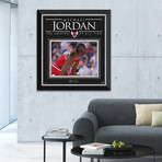 Michael Jordan // Limited Edition Photo Display // #1 Of 223 // Facsimile Signature