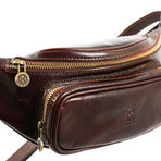 Independent People // Leather Belly Bag // Brown