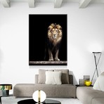Majestic Lion (24"W x 16"H x 1.5"D)