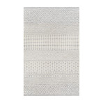 Azalea // Medium Gray + White (2' x 3')
