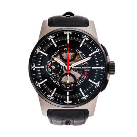 Momo Design Pilot's Chronograph Automatic // MD276-RB-04BKSK // Pre-Owned //