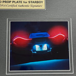 Starboy // The Weeknd // Signed CD Album Cover // Replica License Plate Display