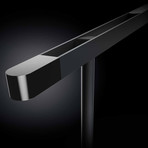 LUX Highline Desk Lamp (Matte Black + Black Chrome)