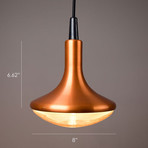 LUX Droplet Pendant Light (Copper)